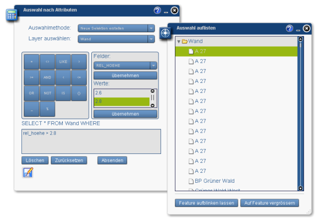 03 Abfrage-Manager Auswahl auflisten 640x443